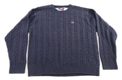 Vintage Tommy Hilfiger Blue Knit Sweater