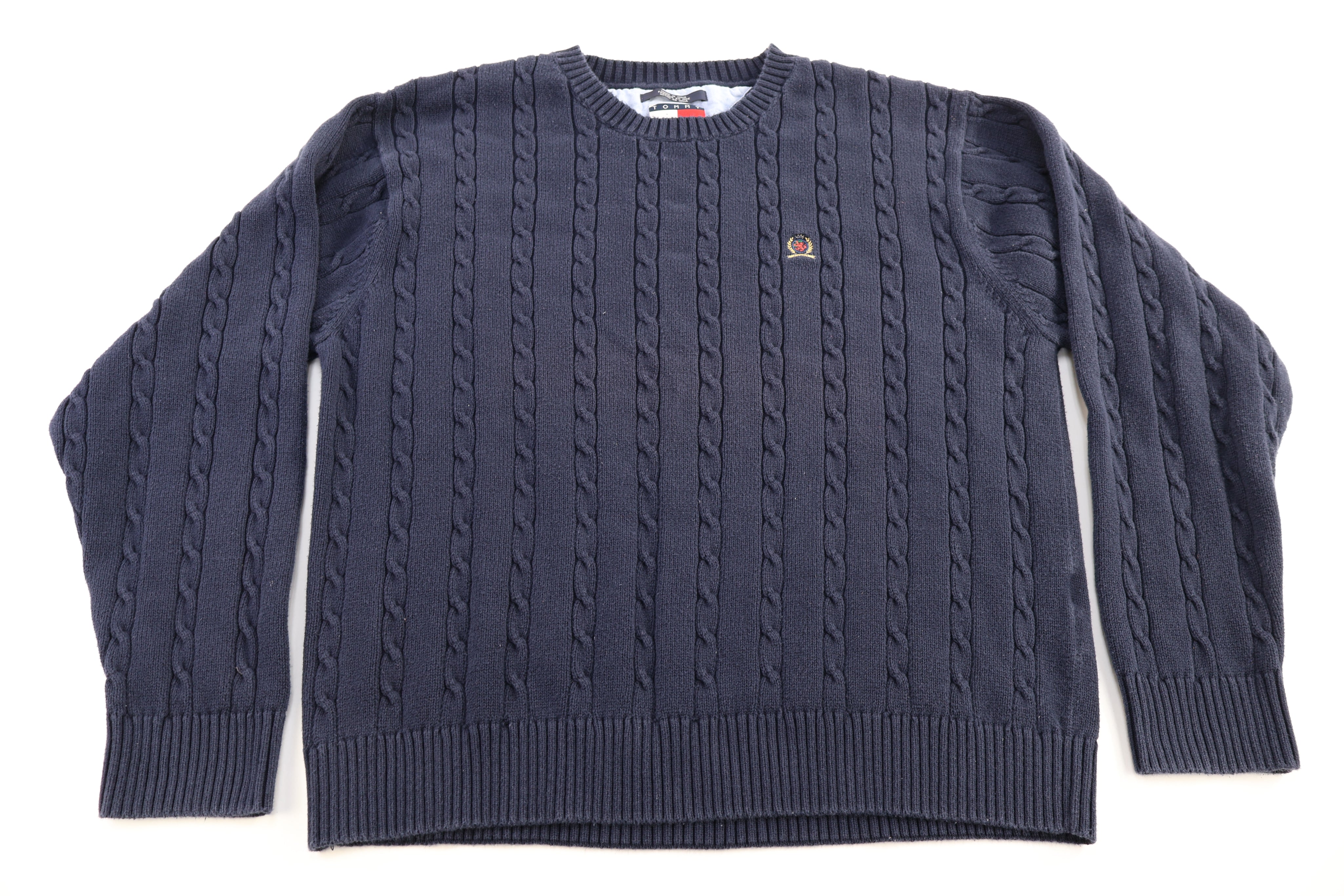 Vintage Tommy Hilfiger Blue Knit Sweater