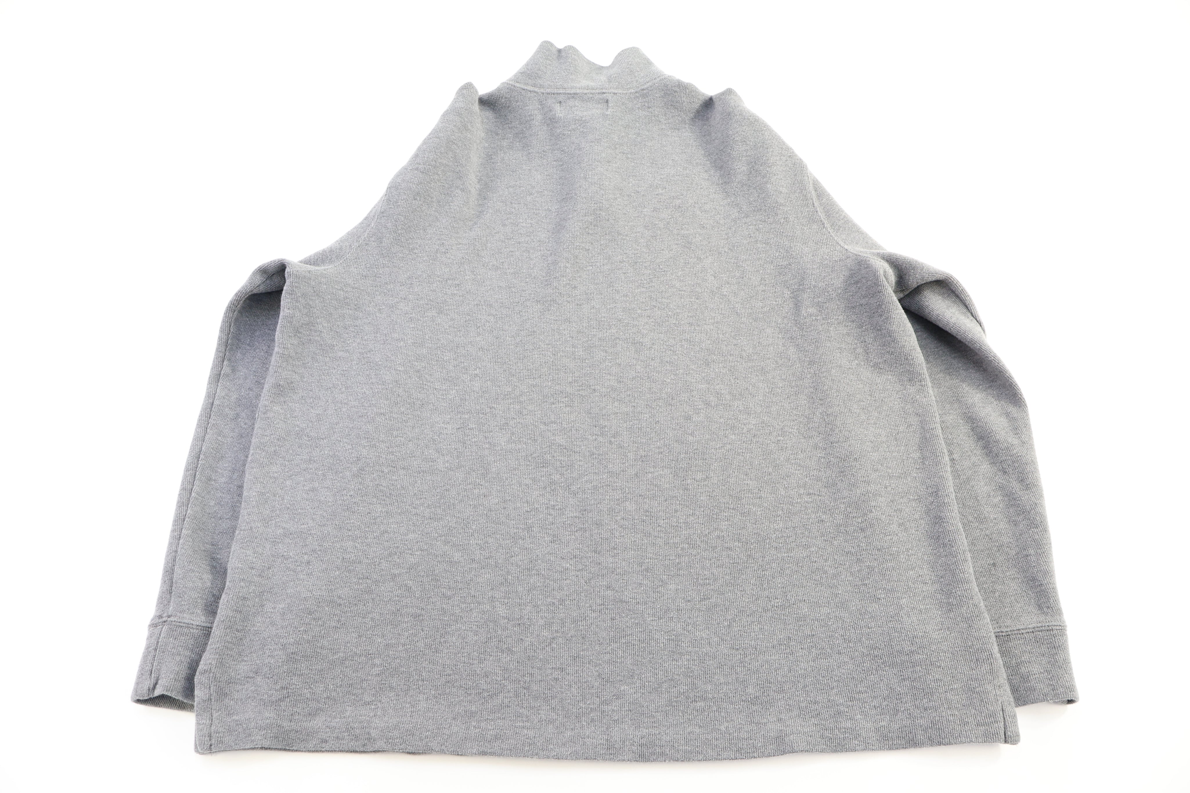 Polo by Ralph Lauren Embroidered Logo Grey Quarter Zip Sweater