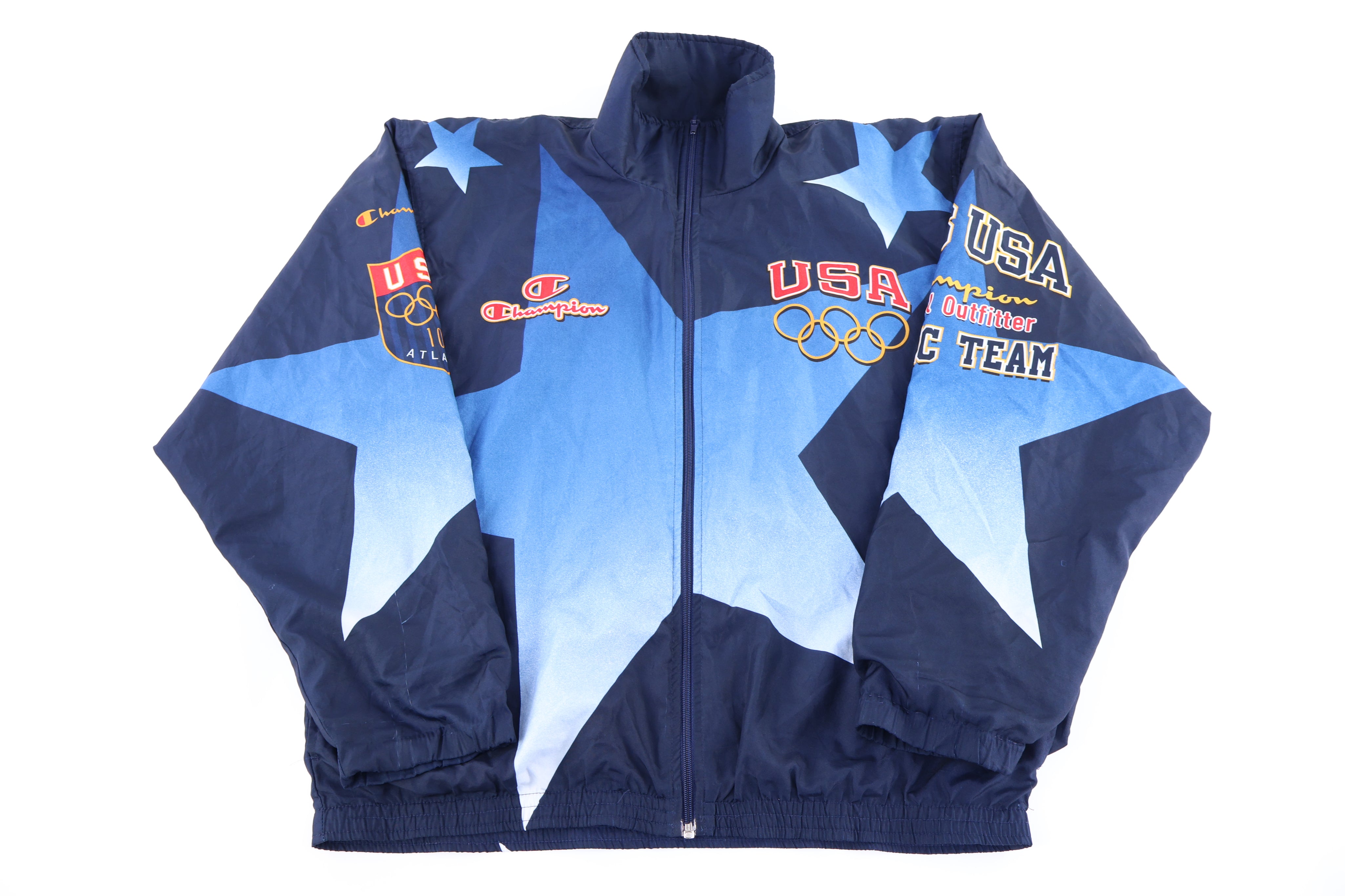 1996 USA Olympics Full Zip Windbreaker