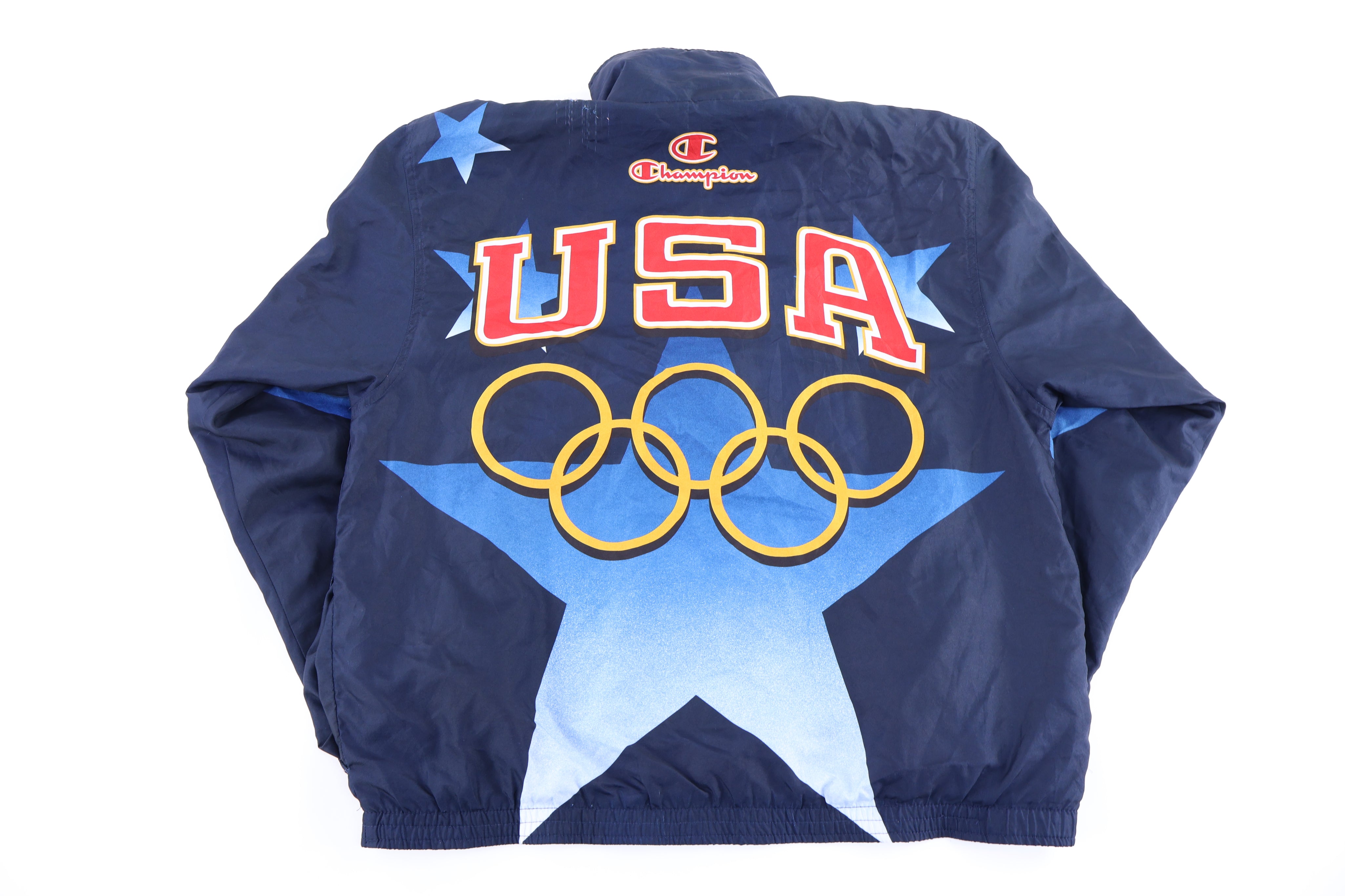 1996 USA Olympics Full Zip Windbreaker