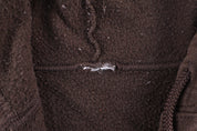 Vintage MMA Elite Brown Full Zip Hoodie