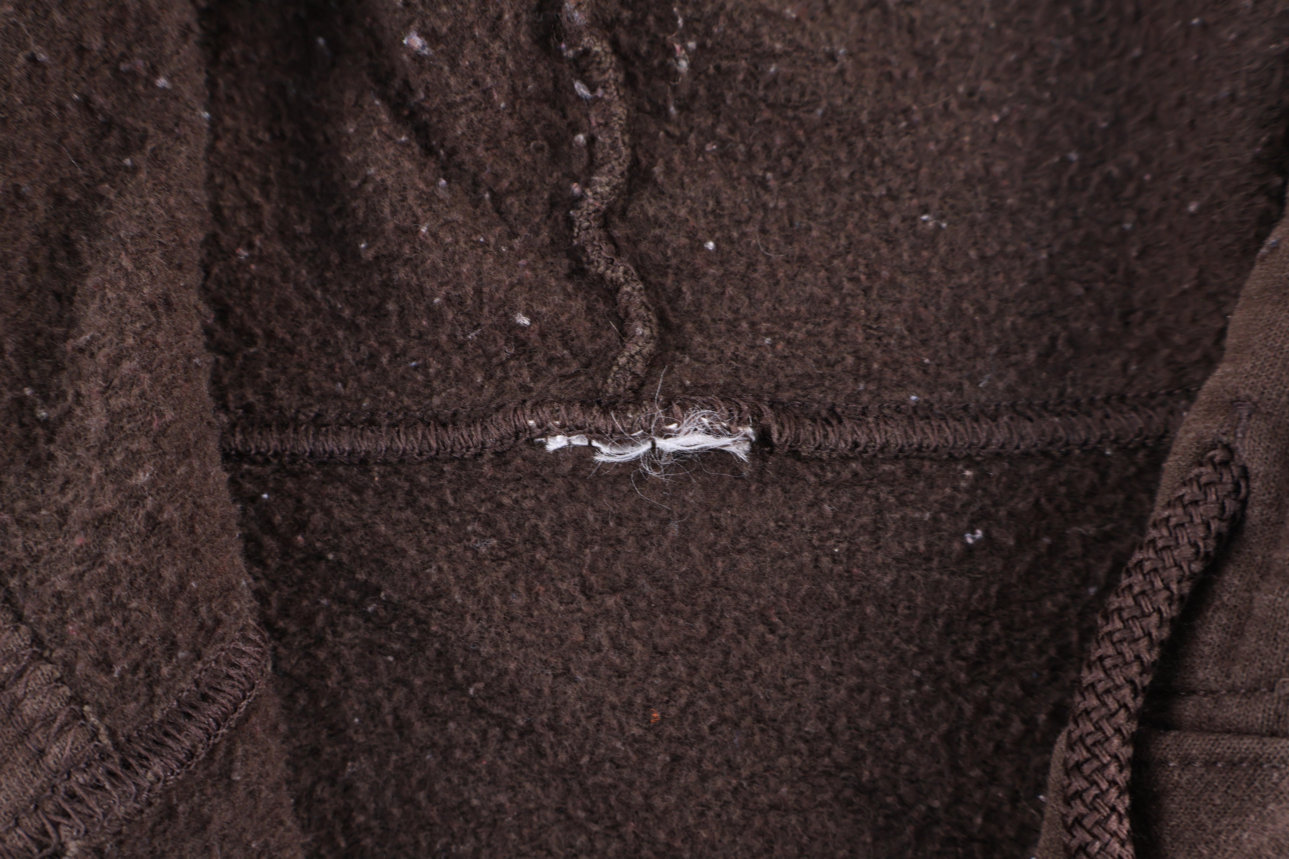 Vintage MMA Elite Brown Full Zip Hoodie