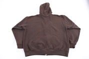 Vintage MMA Elite Brown Full Zip Hoodie