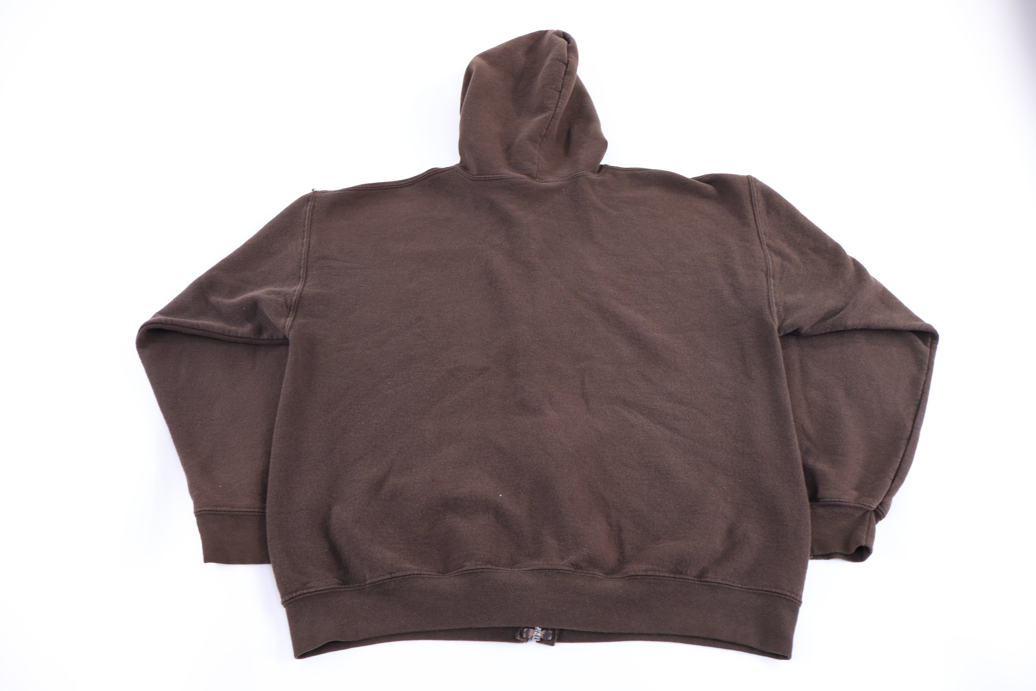 Vintage MMA Elite Brown Full Zip Hoodie