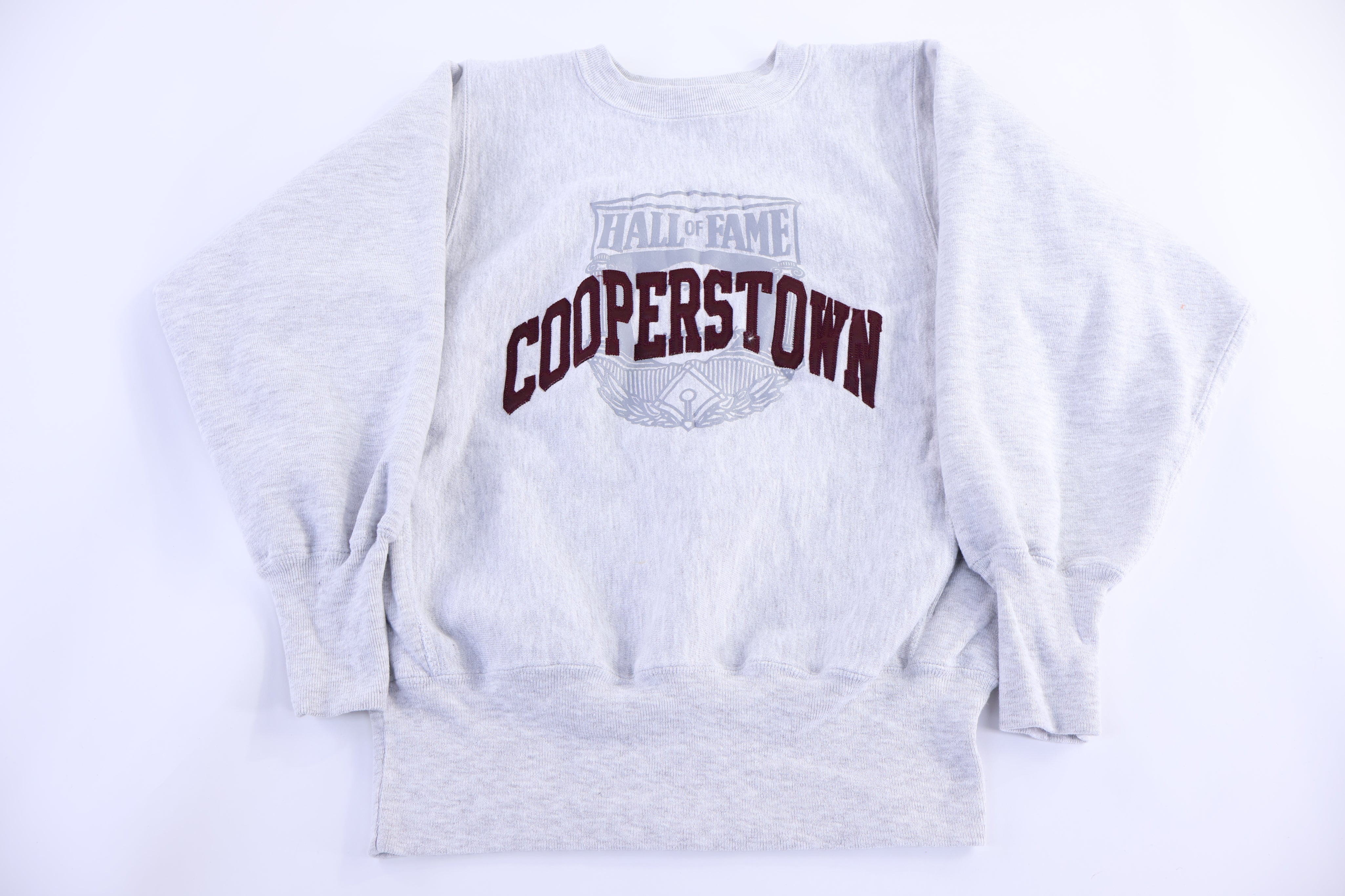 90's Champion Cooperstown Hall of Fame Reverse Weave Sweatshirt
