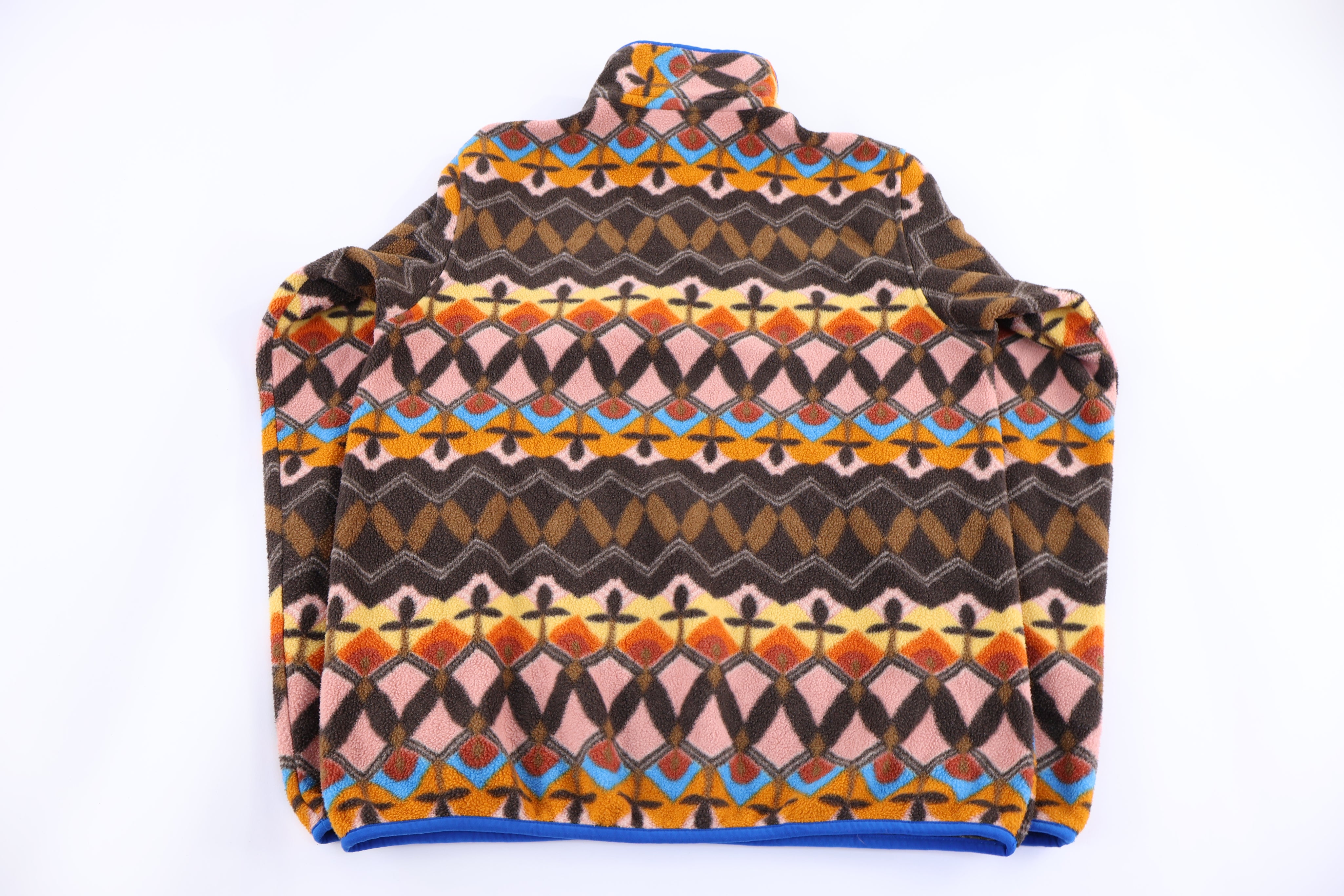 Patagonia Synchilla Logo Patch Multipattern Pullover Sweater