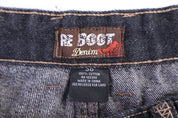Re Boot Dark Wash Denim Shorts