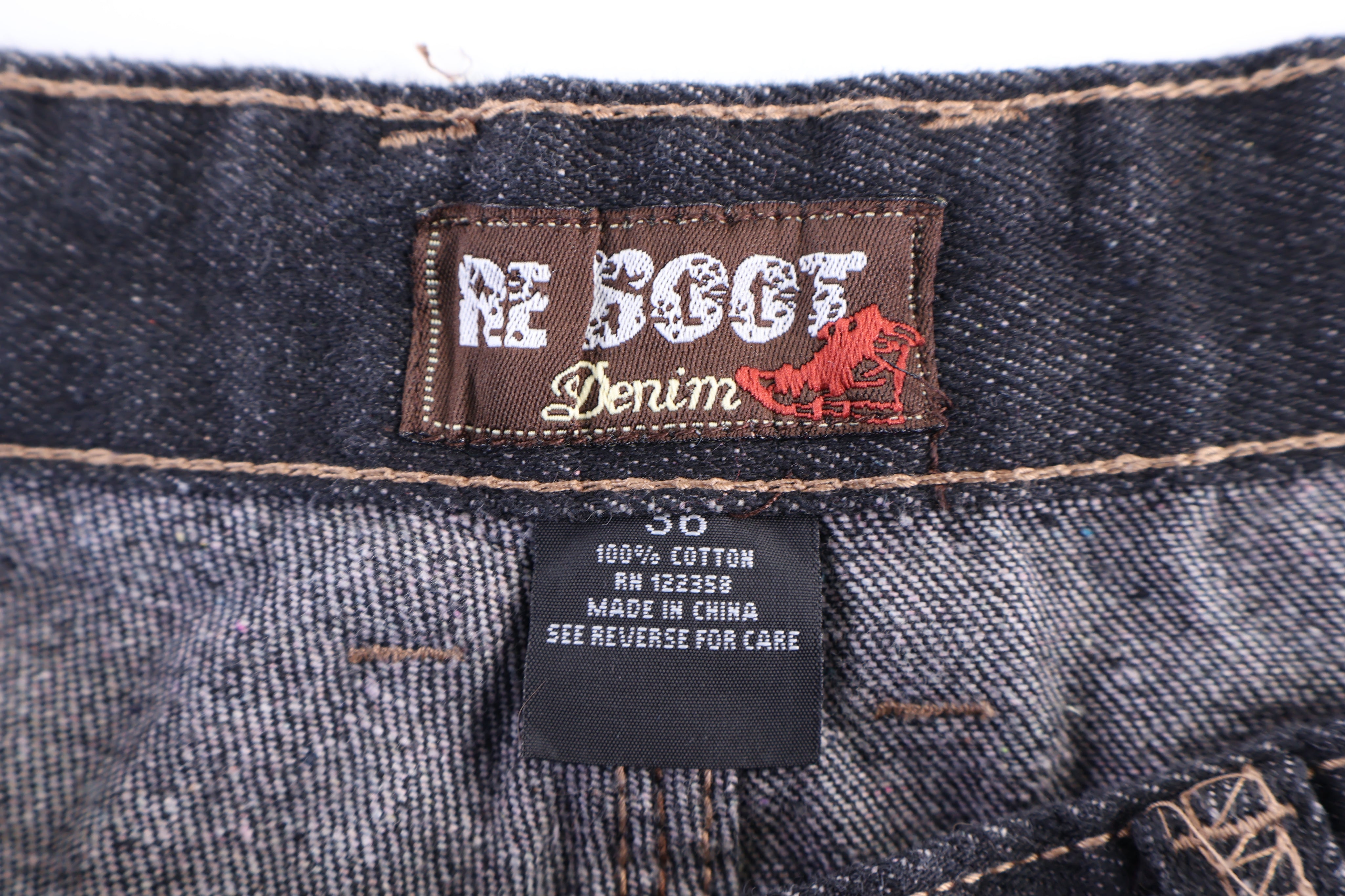 Re Boot Dark Wash Denim Shorts