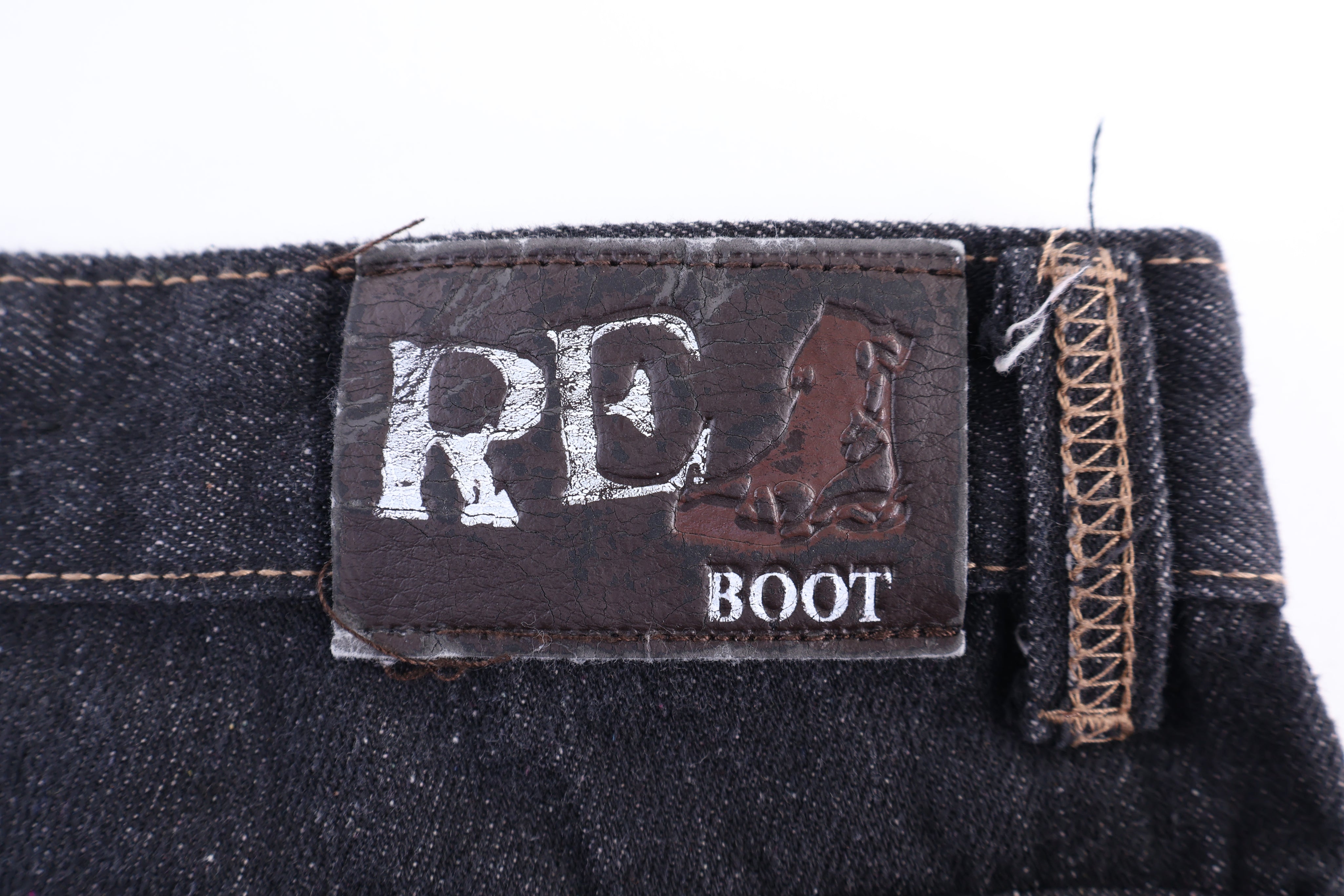 Re Boot Dark Wash Denim Shorts