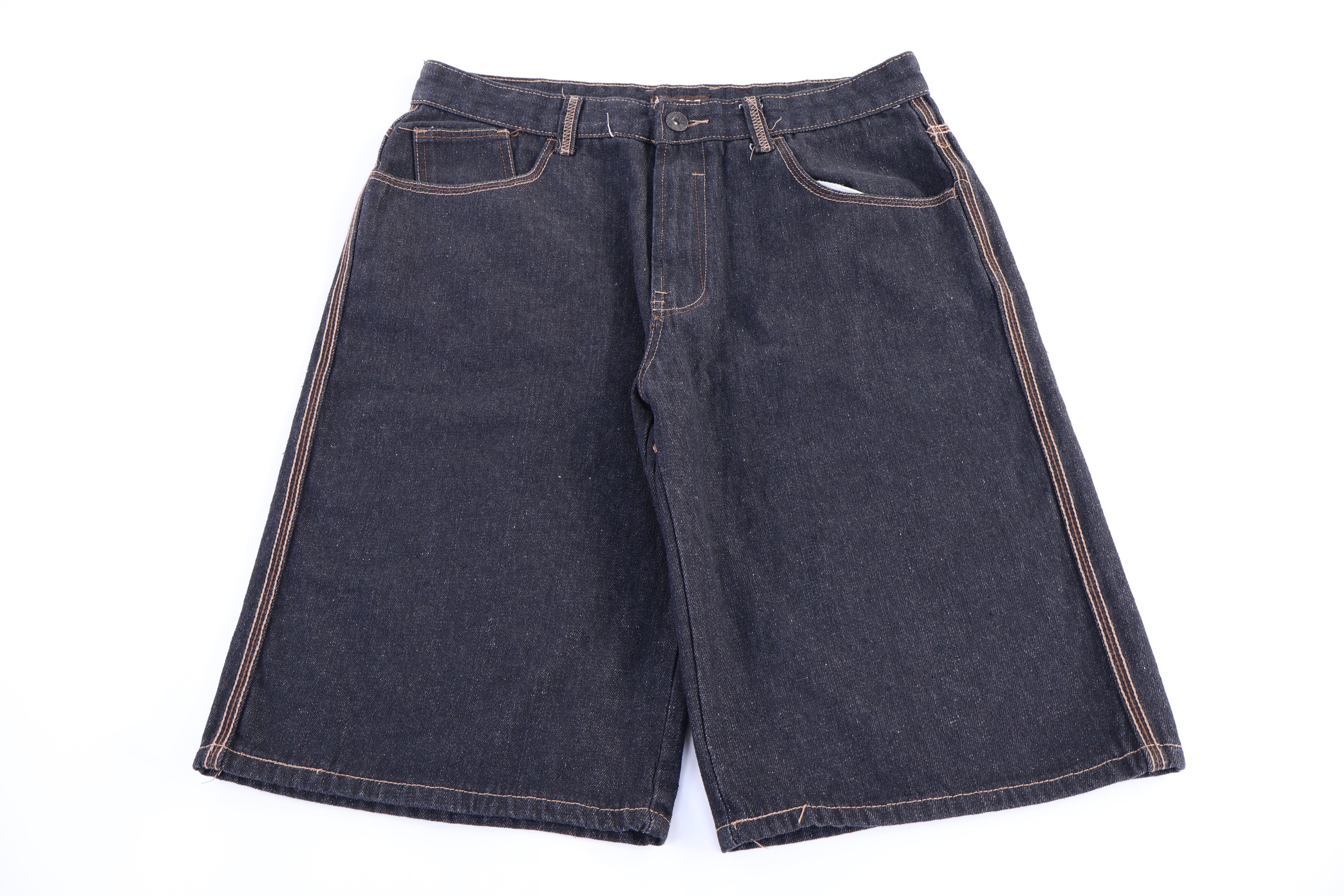 Re Boot Dark Wash Denim Shorts