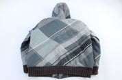 Billabong Geometric Pattern Grey Full Zip Jacket