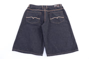 Re Boot Dark Wash Denim Shorts