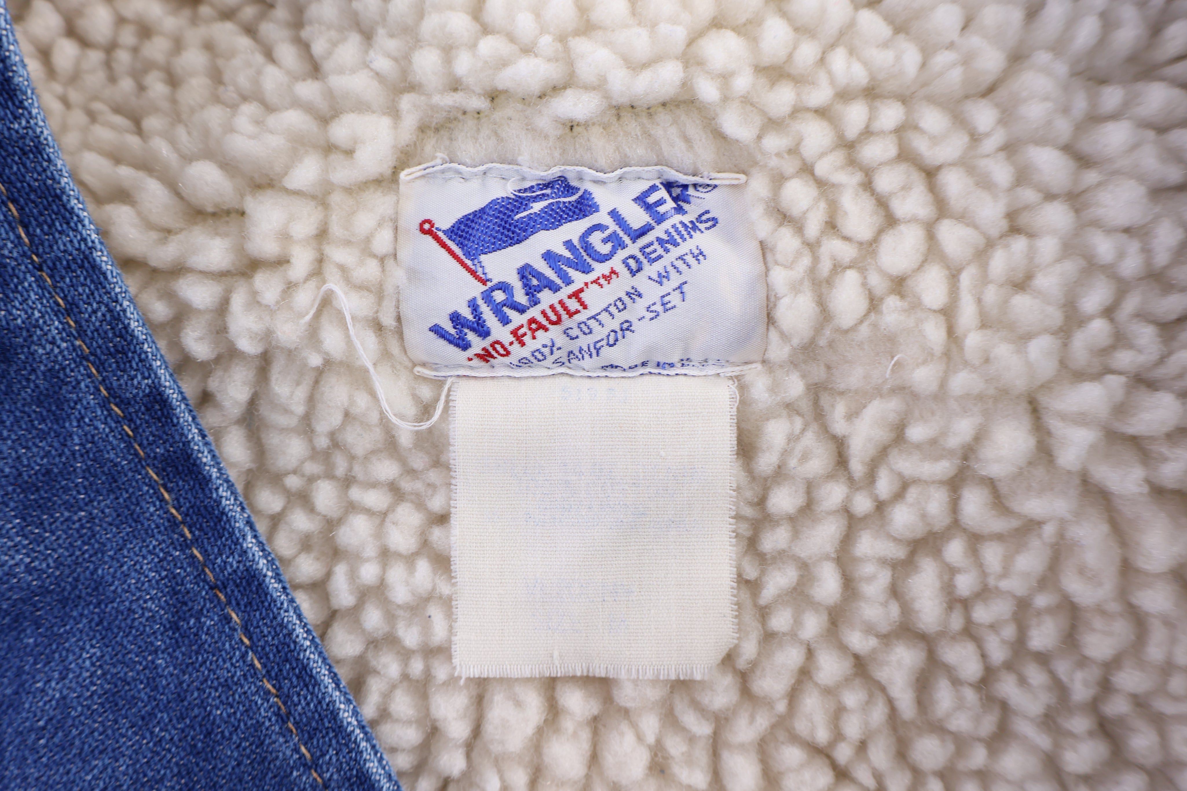 70's Wrangler No Fault Denim Vest