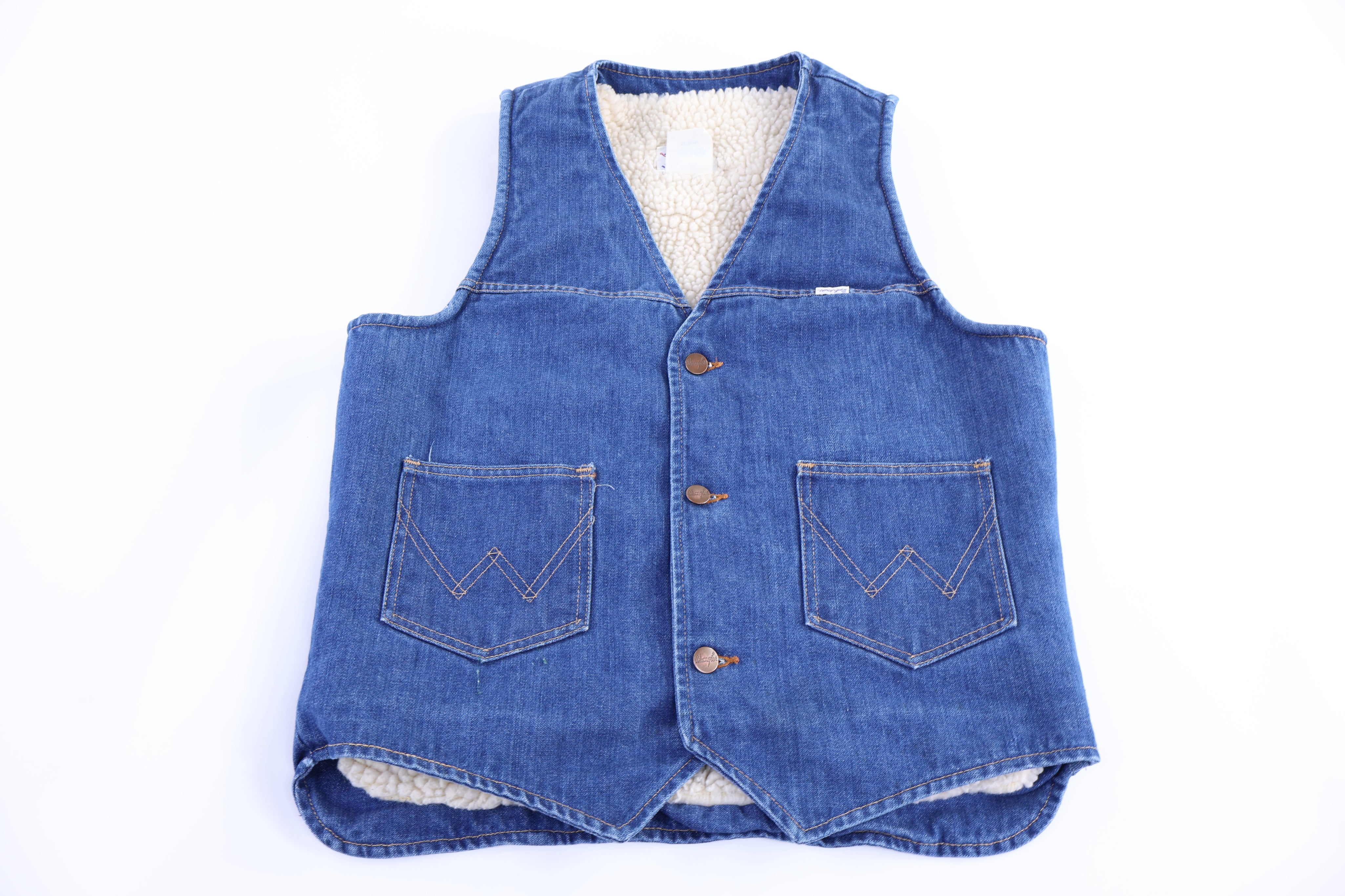 70's Wrangler No Fault Denim Vest
