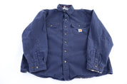 Carhartt Logo Patch Blue Jacket