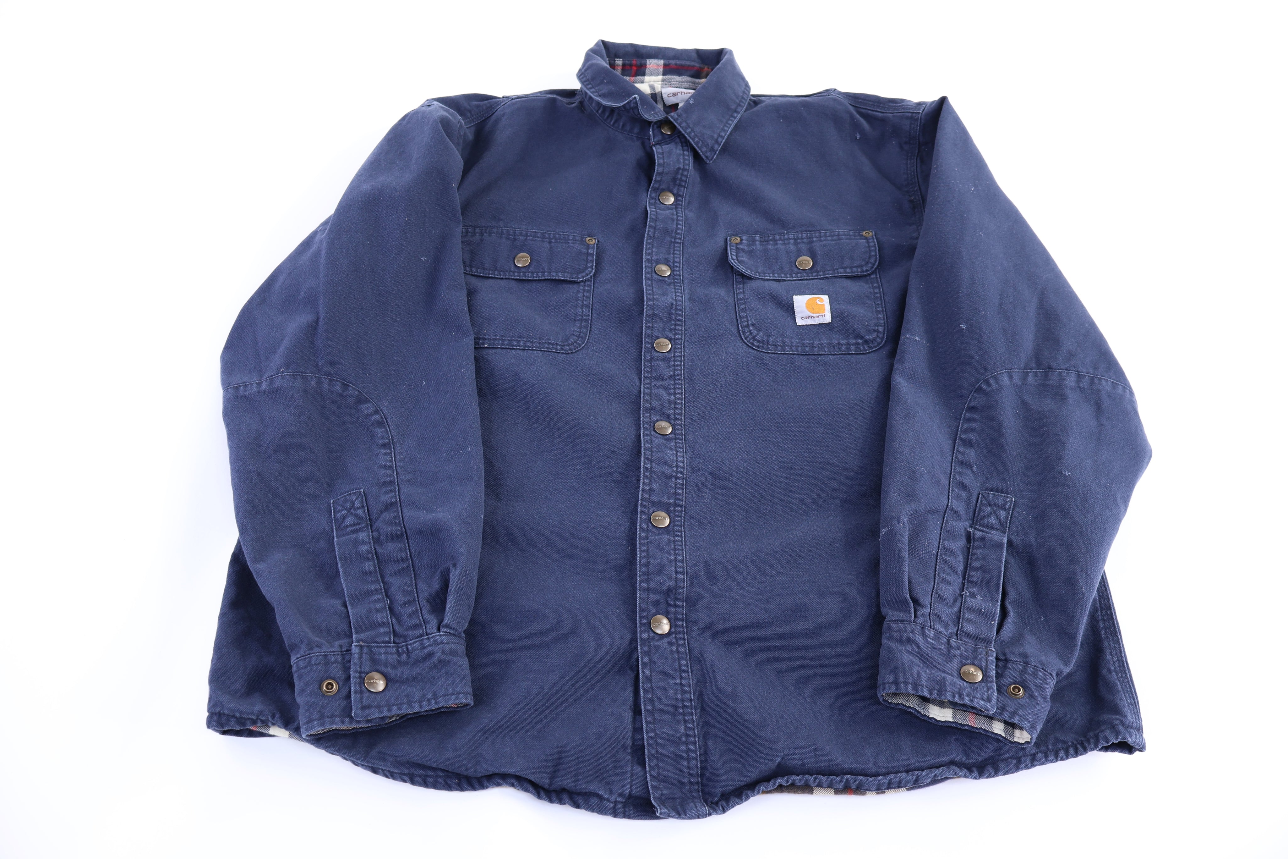 Carhartt Logo Patch Blue Jacket