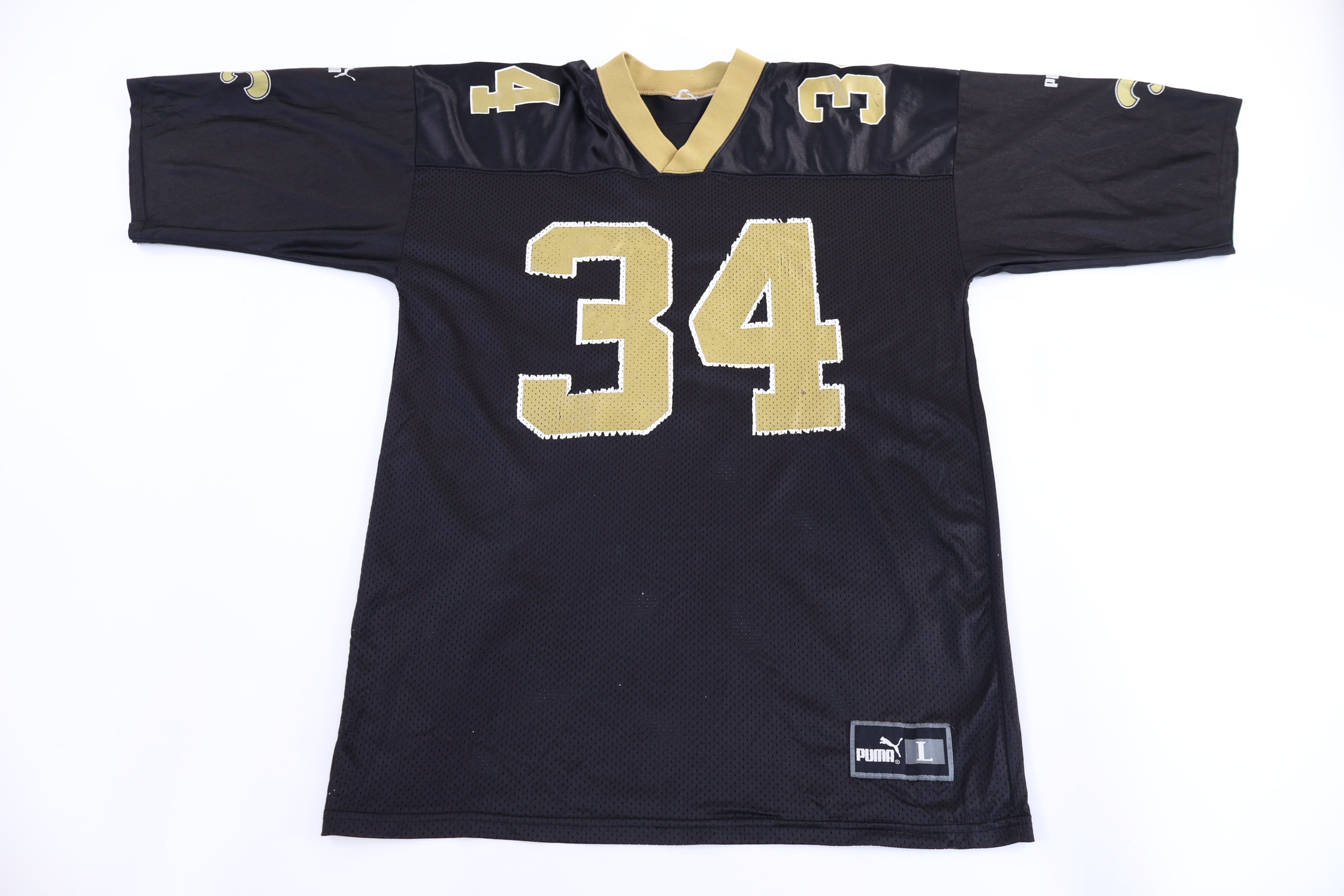 Vintage Puma Ricky Williams New Orleans Saints Football Jersey