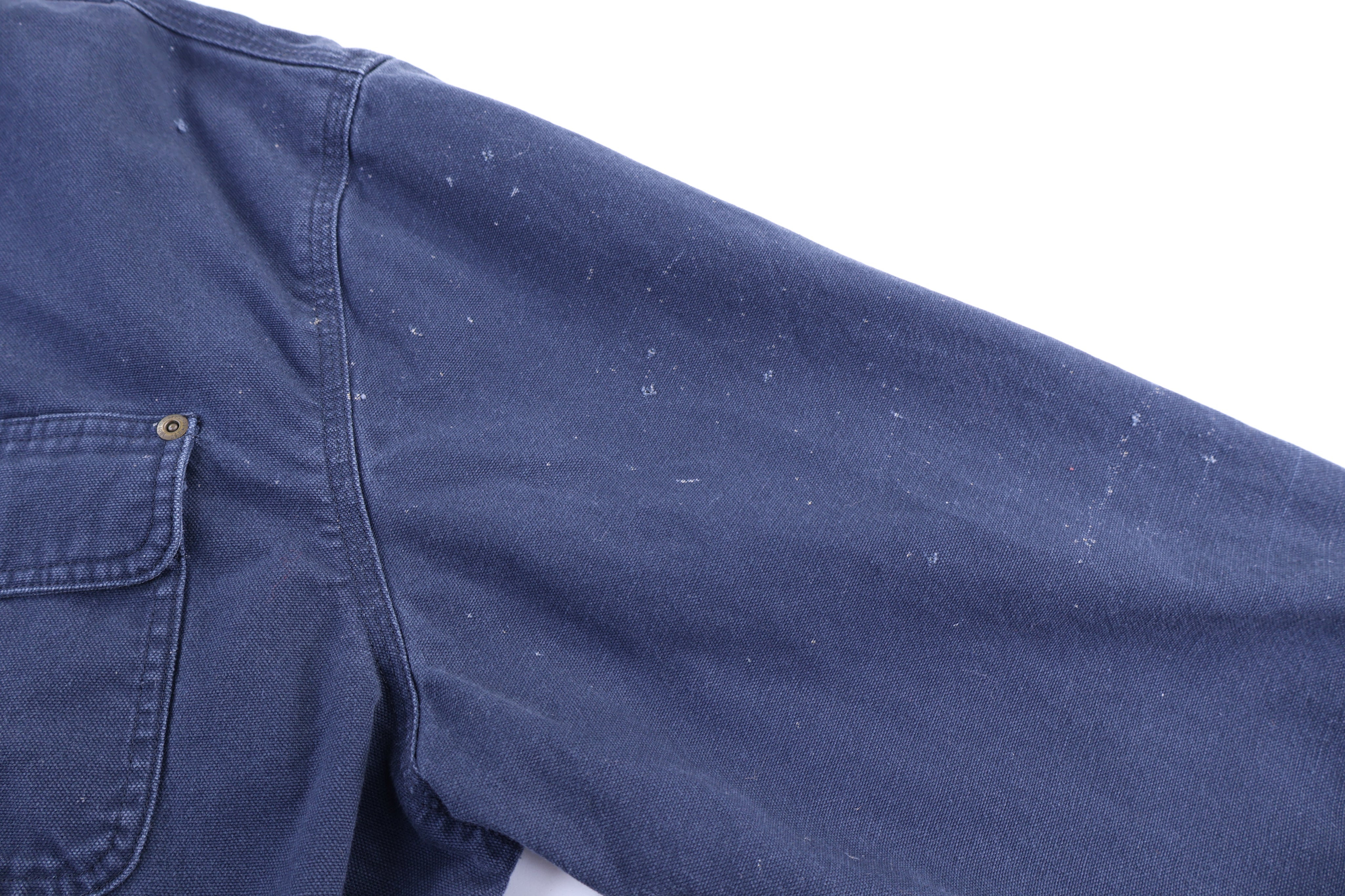 Carhartt Logo Patch Blue Jacket
