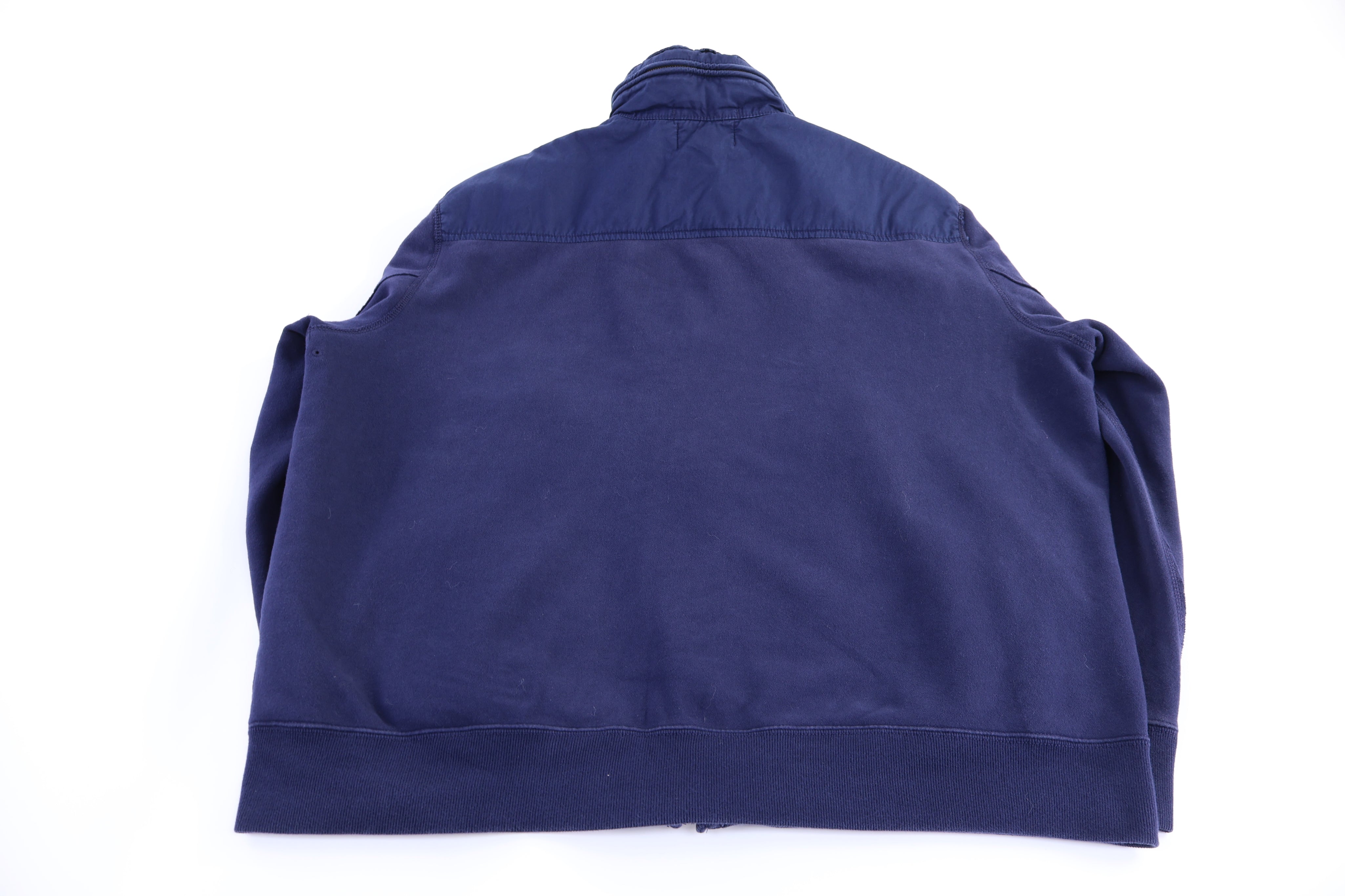 Polo by Ralph Lauren Embroidered Logo Blue Full Zip Jacket