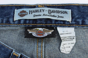Harley Davidson Motorcycles Dark Wash Denim Jeans
