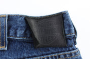 Harley Davidson Motorcycles Dark Wash Denim Jeans