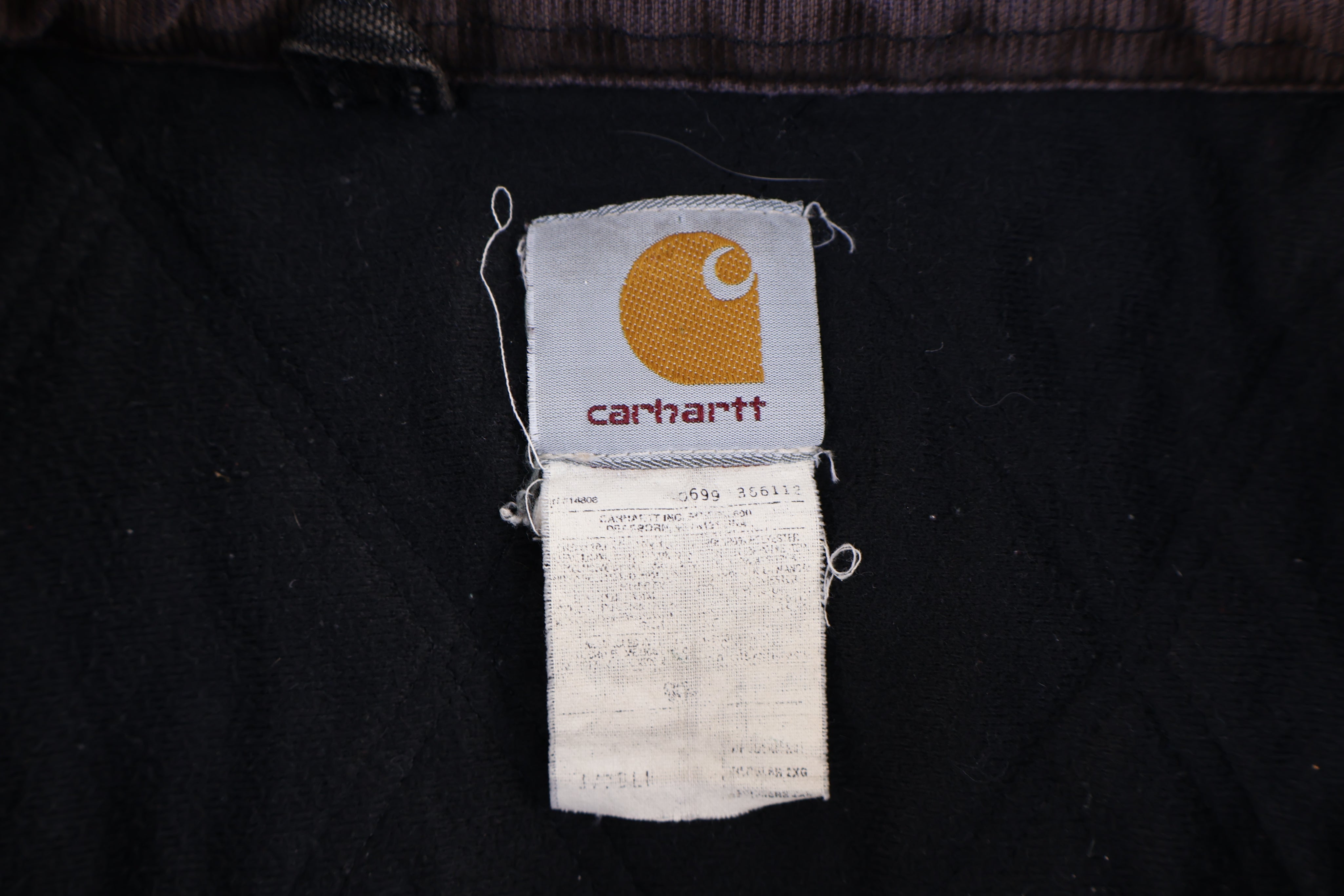 90's Carhartt Aztec Pattern Full Zip Jacket