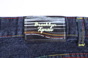 Y2K Brooklyn Xpress Dark Wash Denim Shorts