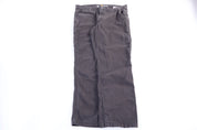 Carhartt Logo Patch Grey Pants