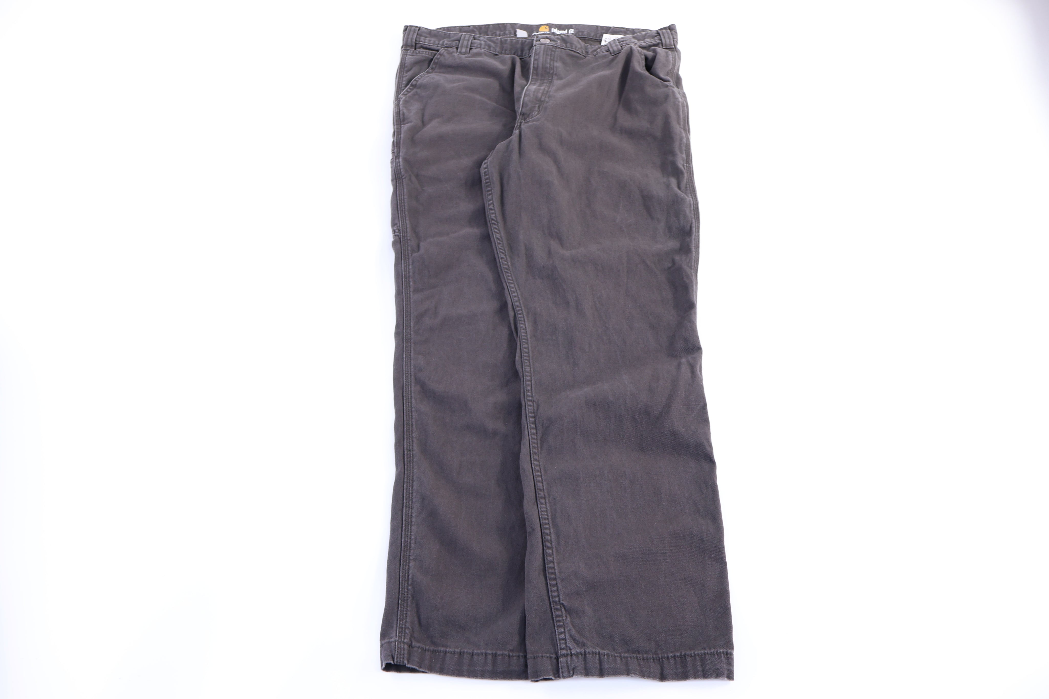 Carhartt Logo Patch Grey Pants