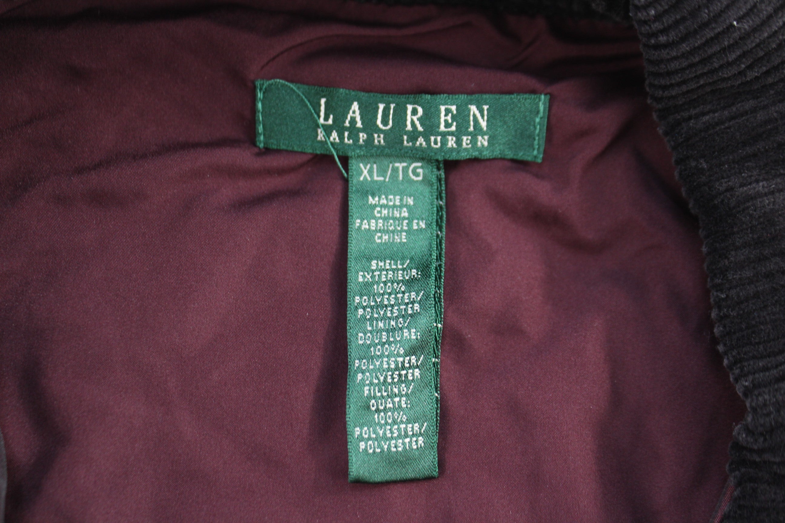 Women's Lauren Ralph Lauren Full Zip Vest
