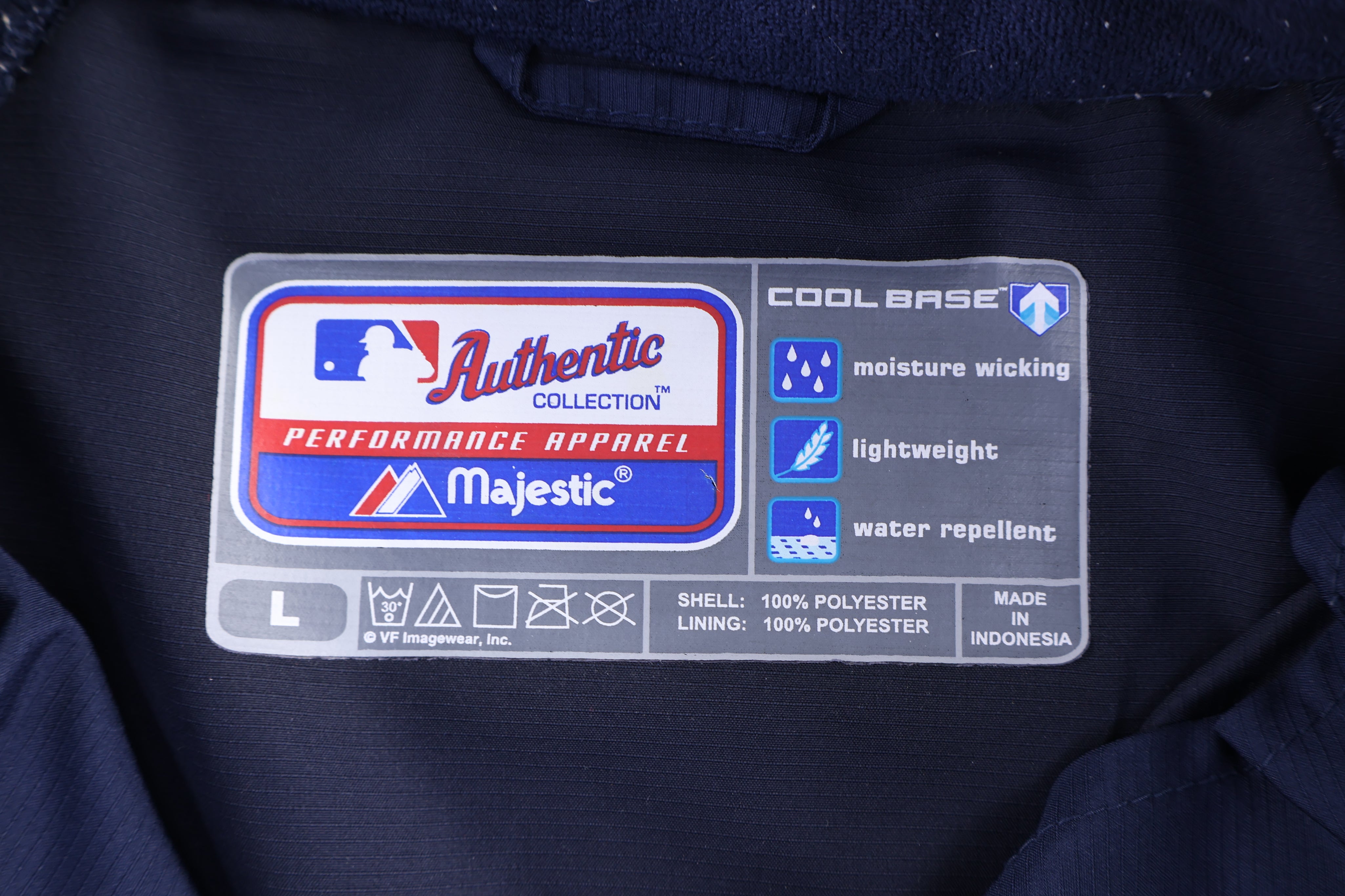 Majestic Tampa Bay Rays Short Sleeve Pullover Windbreaker