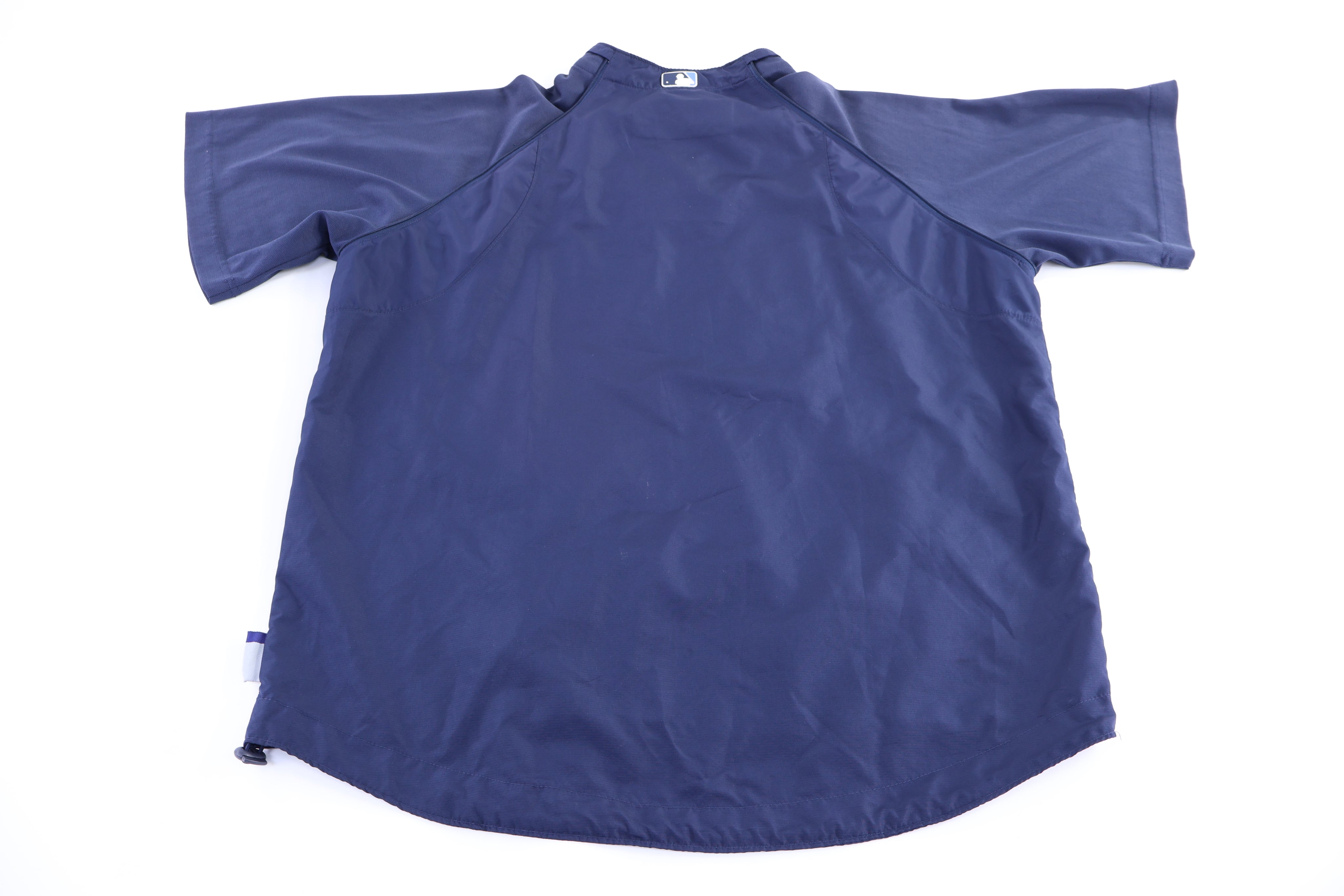 Majestic Tampa Bay Rays Short Sleeve Pullover Windbreaker