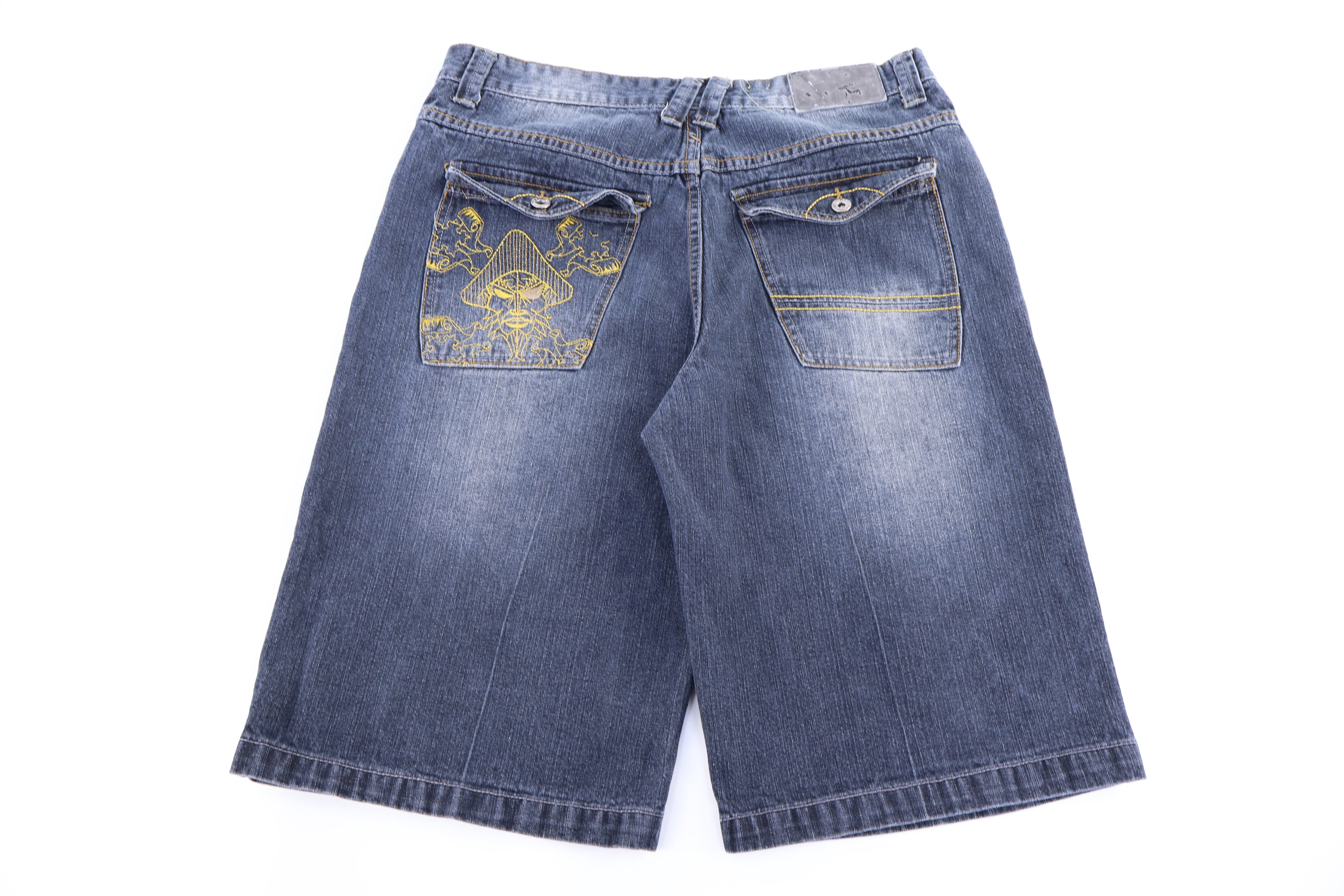 Y2K Jinzu Dark Wash Denim Shorts
