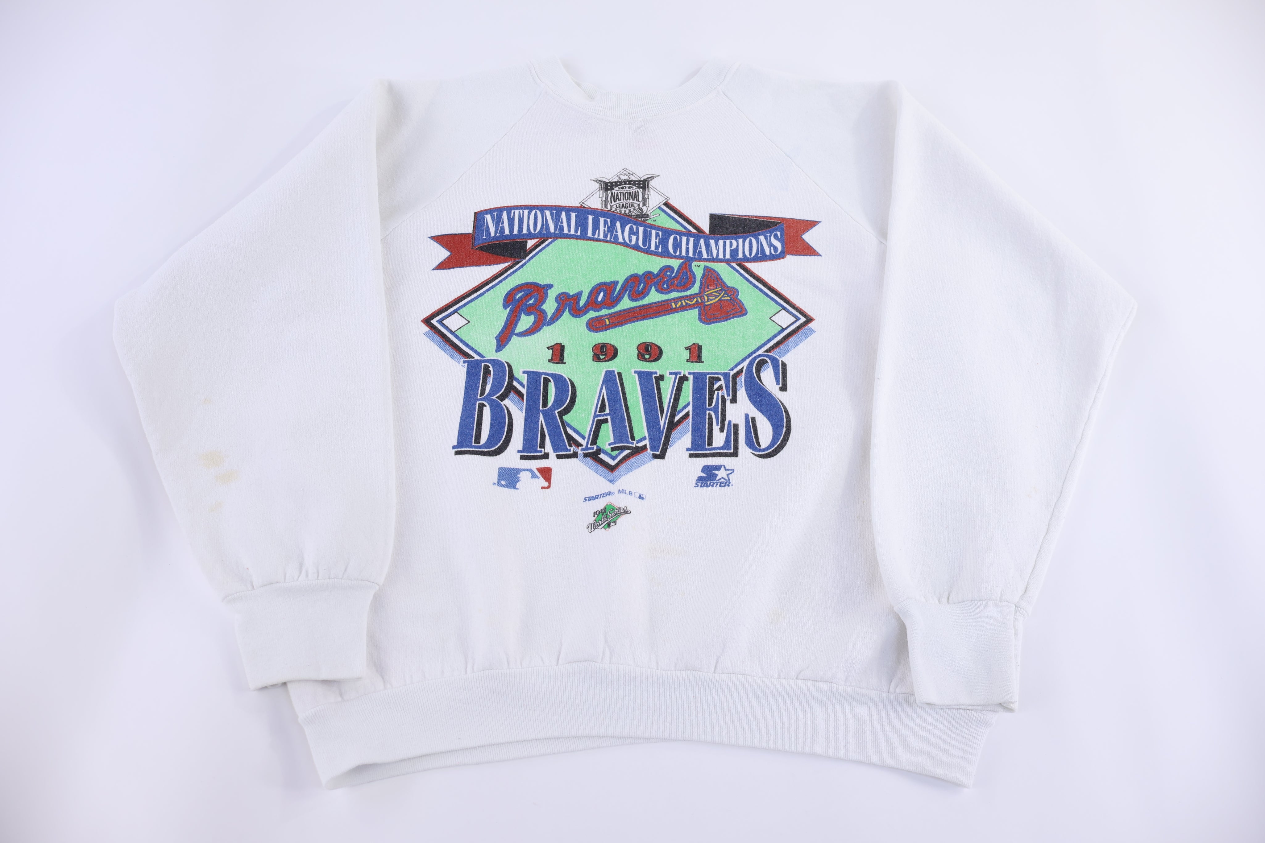 1991 Atlanta Braves Baseball Sweatshirt
