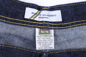 Y2K Phat Classic Dark Wash Denim Shorts
