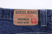 Y2K Guess Jeans Dark Wash Denim Shorts