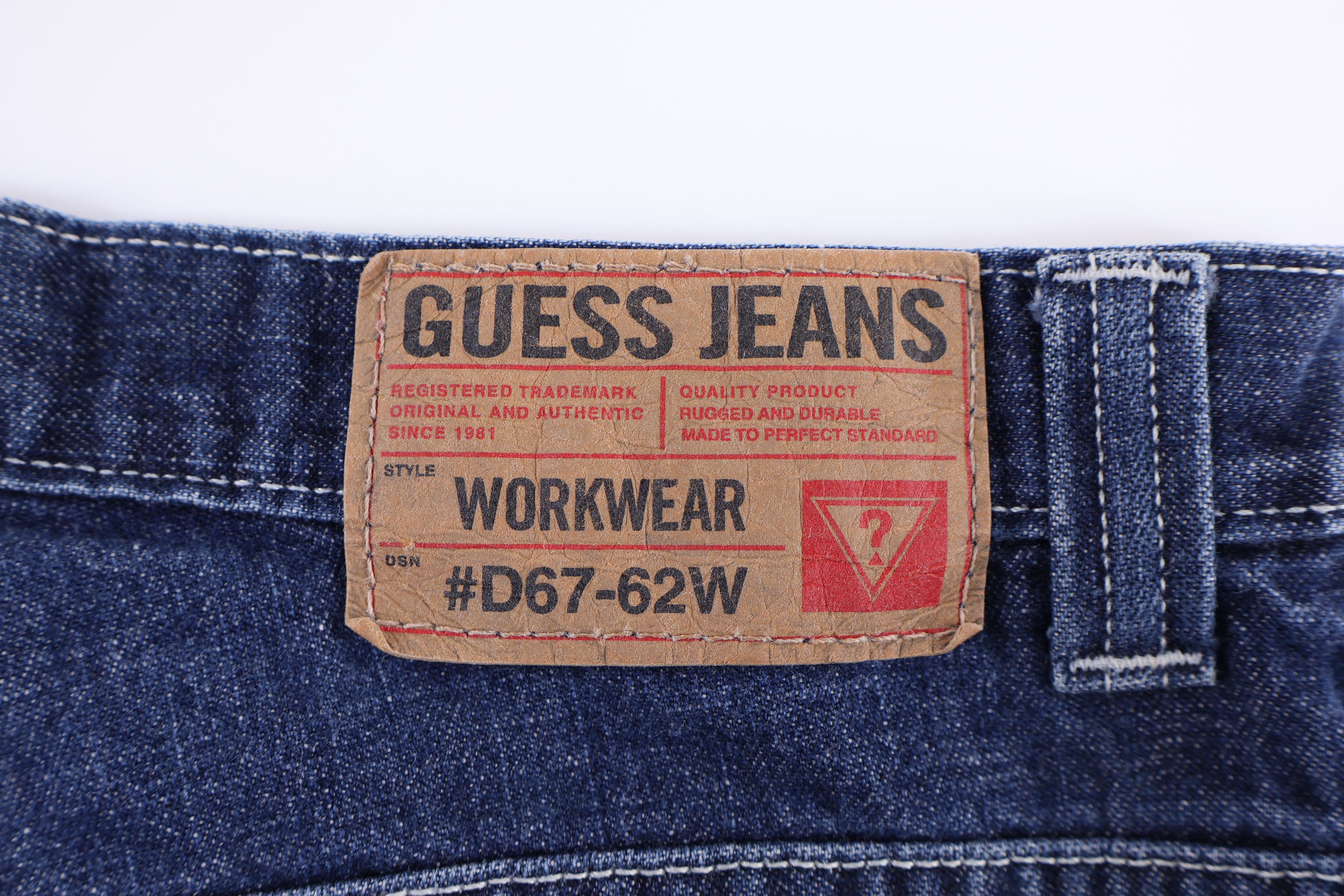 Y2K Guess Jeans Dark Wash Denim Shorts