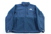 Women's The North Face Embroidered Logo Blue Full Zip Jacket