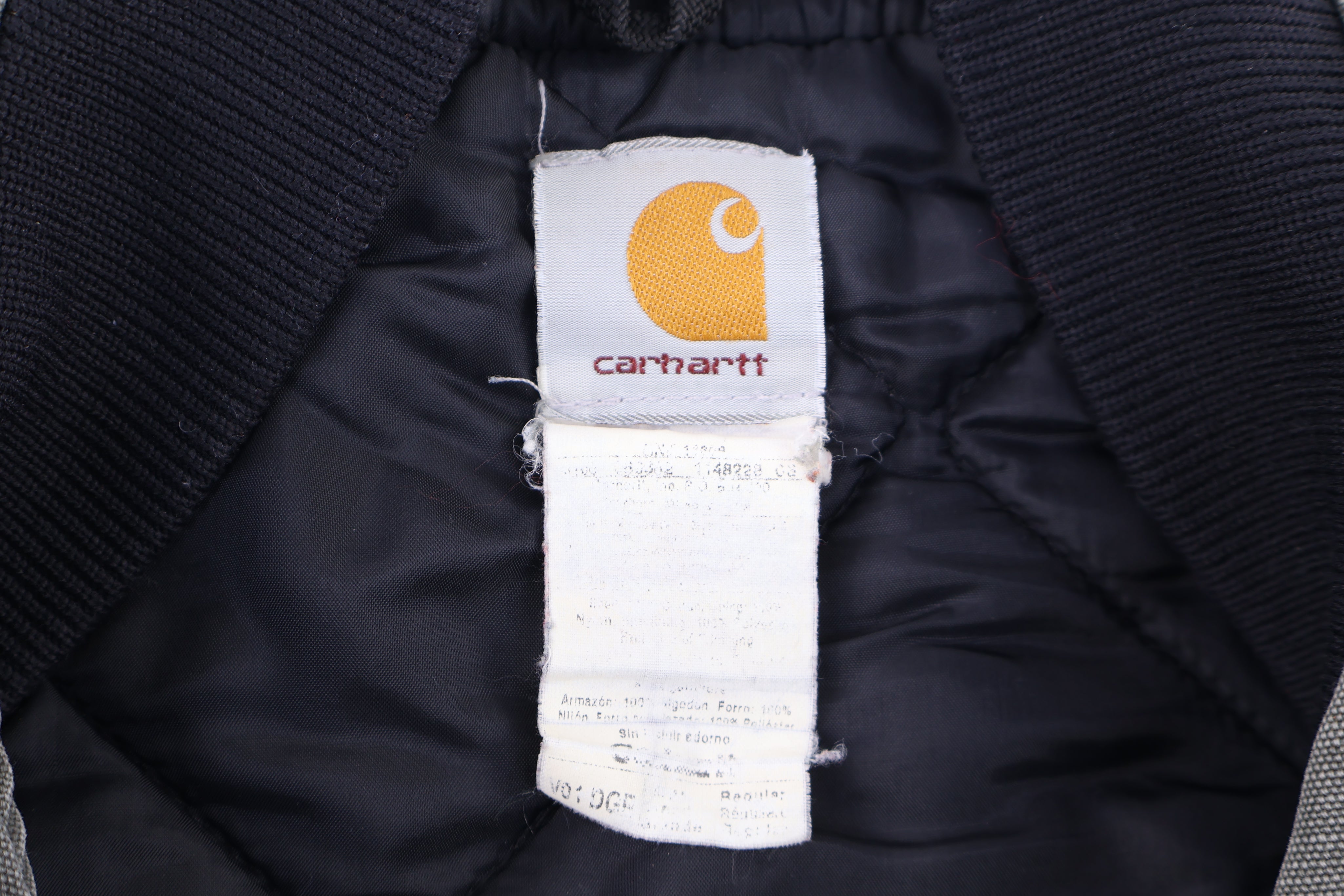 Carhartt Logo Patch Green Full Zip Vest