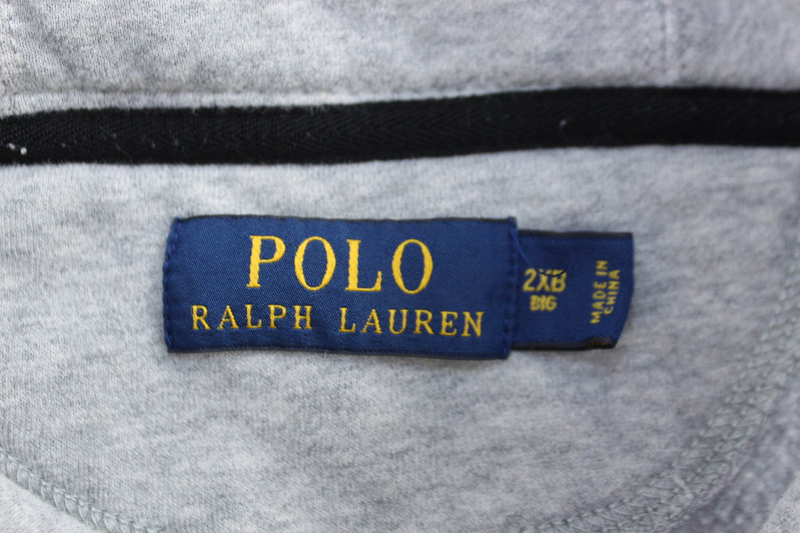 Polo Ralph Lauren Grey Shawl Collar Sweater