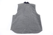 Carhartt Logo Patch Green Full Zip Vest
