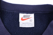 90's Nike Embroidered Logo Blue Sweatshirt