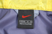 Vintage Nike Grey, Purple Full Zip Windbreaker