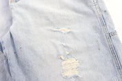 Brooklyn Xpress Light Wash Denim Shorts
