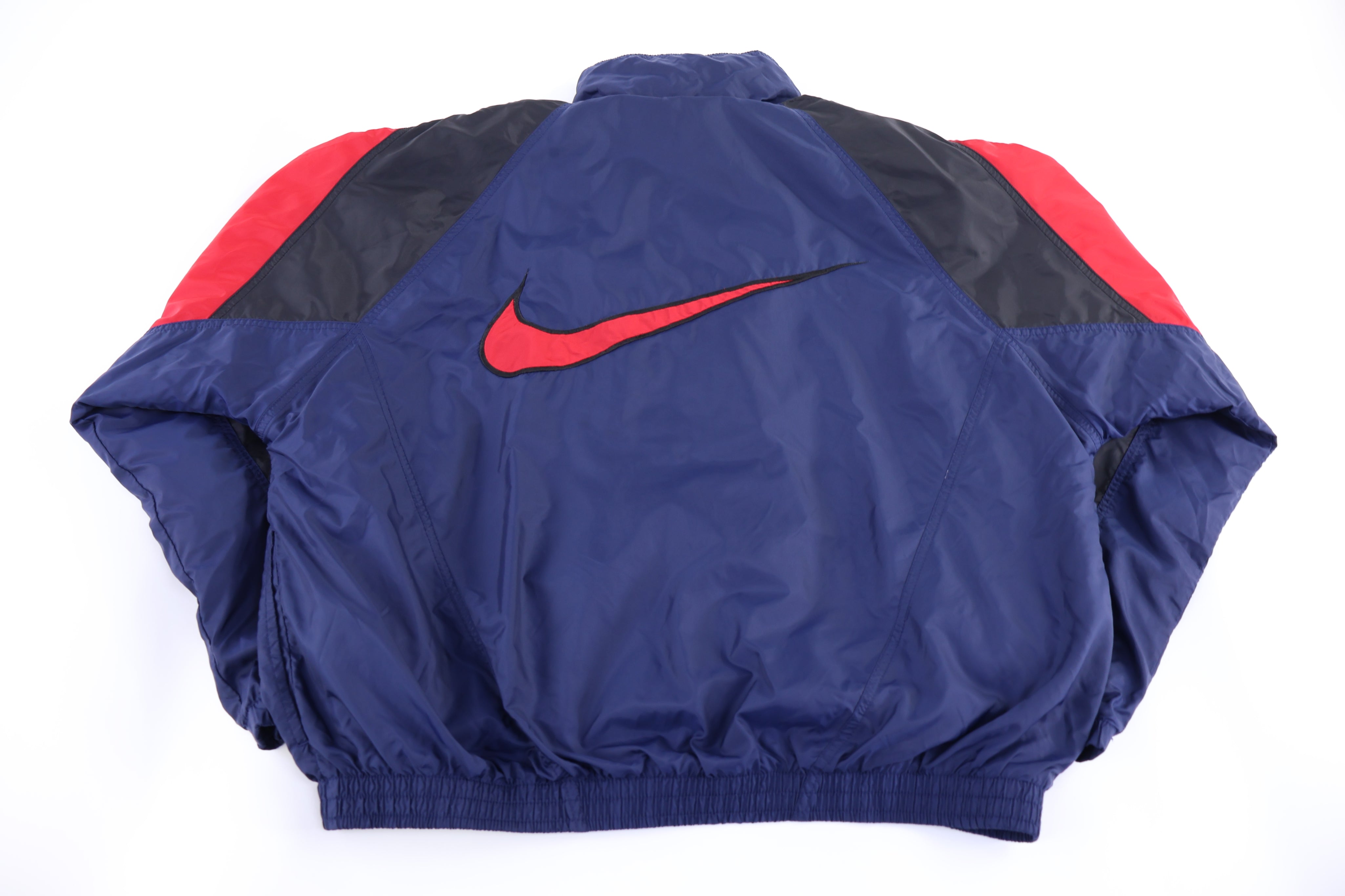 90's Nike Embroidered Logo Full Zip Multicolor Jacket