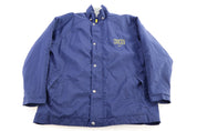 Women's Nike Embroidered Logo Blue Full Zip Parka