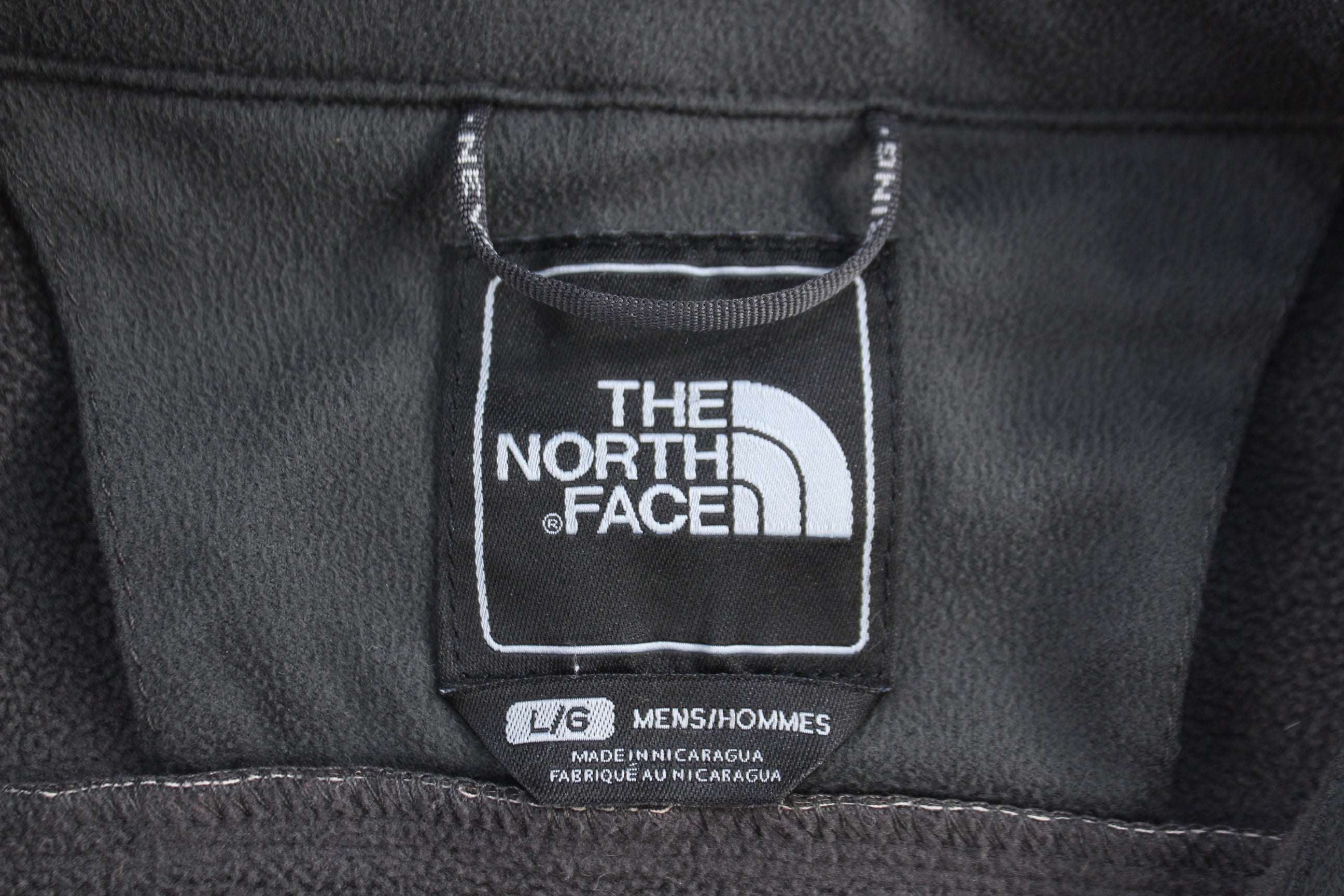 The North Face Embroidered Logo Grey Full Zip Jacket