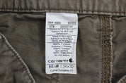 Carhartt Logo Patch Brown Pants