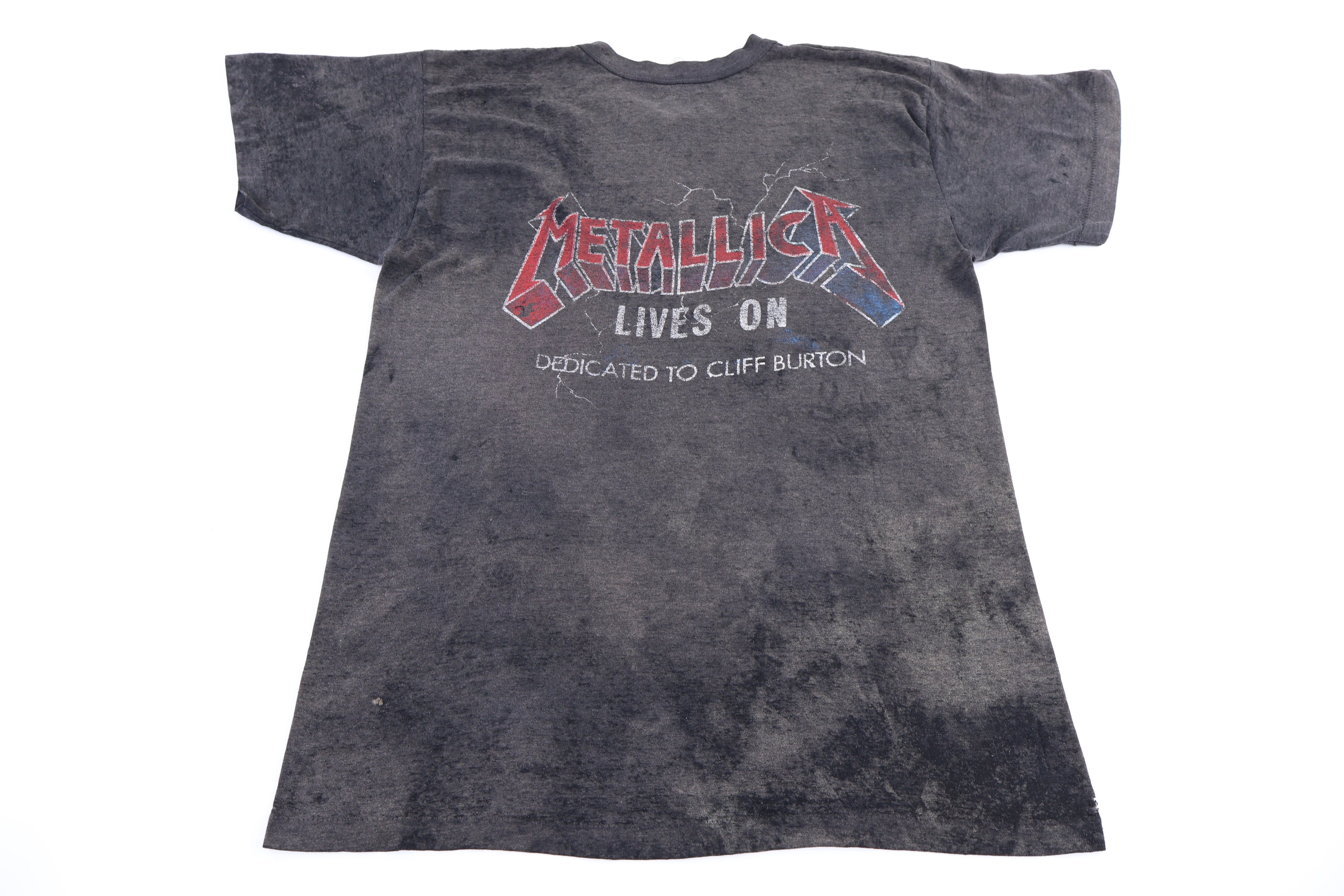1987 Metallica Lives On Tour T-shirt